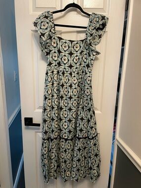 Olivia James flutter sleeve dress